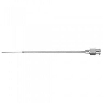Tonsil Needle Tapered Tip - With Luer Lock Connection Stainless Steel, Needle Diameter 0.65 mm Ø